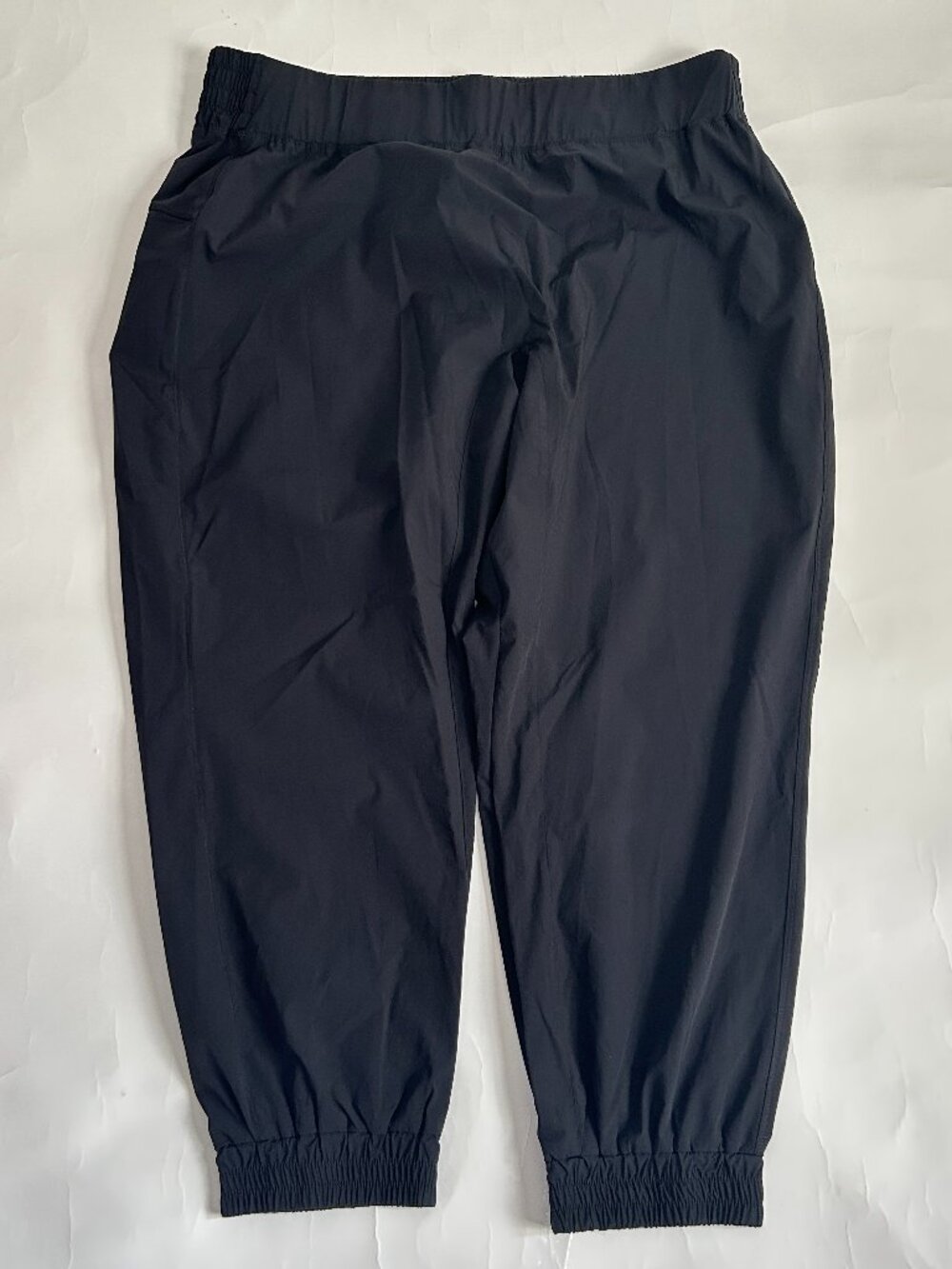 Halara Pants Womens Size 2X Black Joggers nylon Performance Pull On Casual NWT